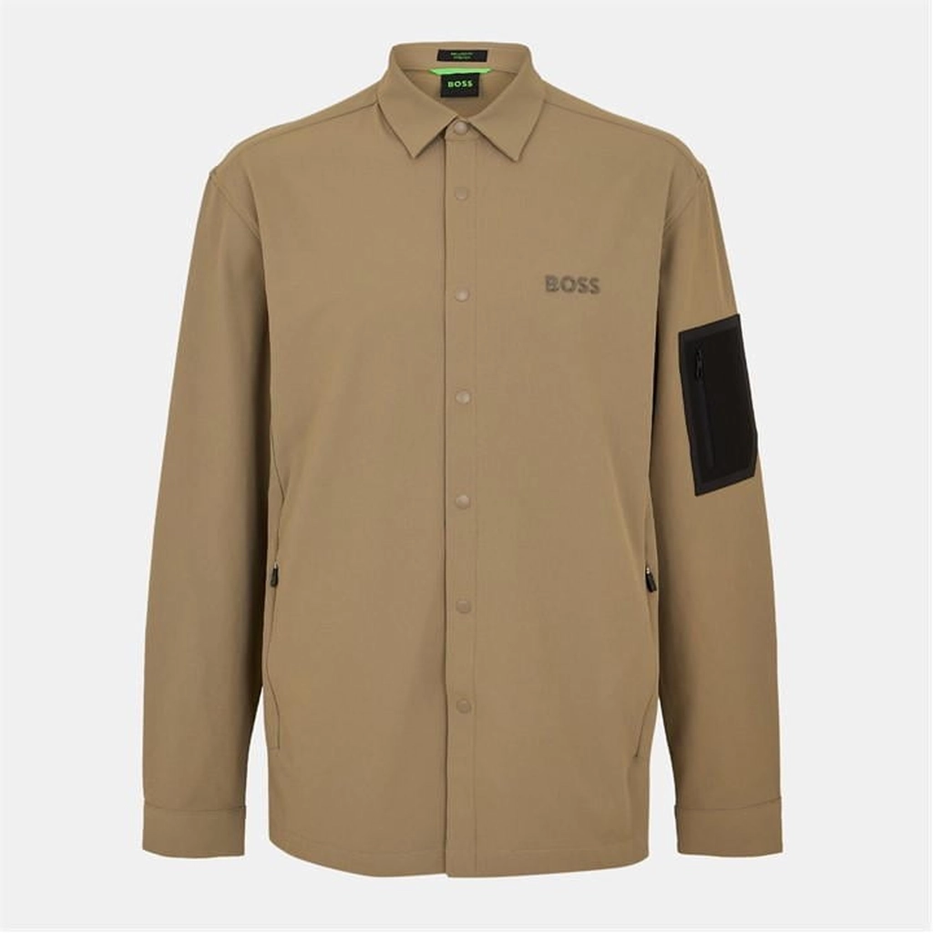 Hugo Boss Lite Plain Shirt - Green